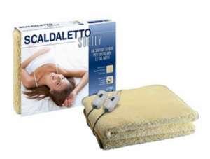 Scaldaletto Softly Imetec 50% Lana Singolo e Matrimoniale